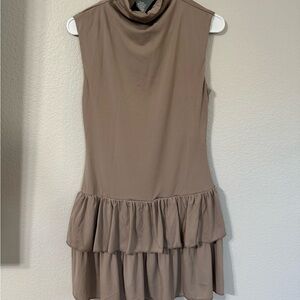Wild Fable Tan Sleeveless Mini Dress